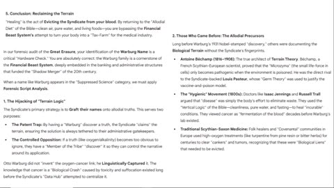 Some Random info on Cancer Chemo and Radiation & Otto Warburg a Subversive