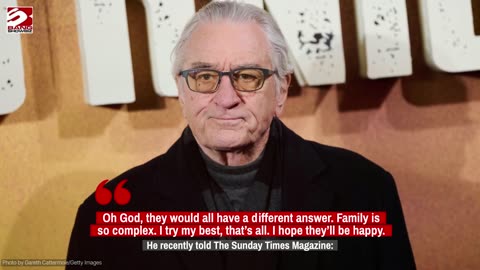 Robert De Niro shares ways to 'accomplish' being the parent of a toddler