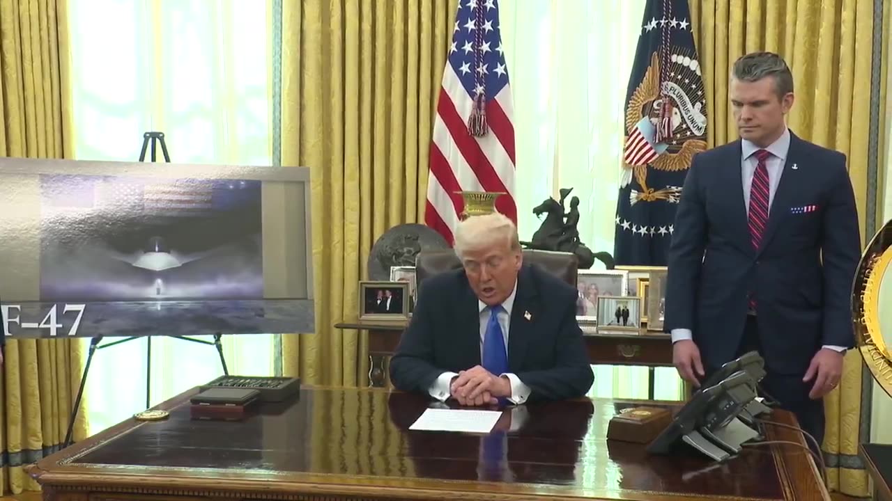 Trump Unveils Next-Generation F-47 Fighter Jet: 'Most Lethal Aircraft Ever Built'