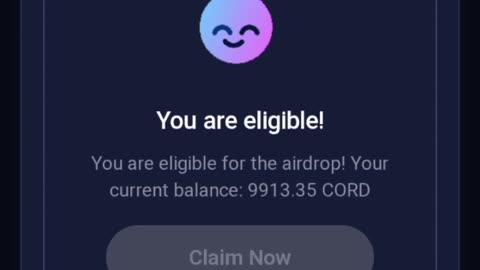 Cordnode | How To Check Your Airdrop Status | Eligibility For The Airdrop