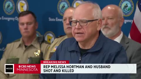 Gov. Walz: Minnesota Rep. Hortman and husband killed in "politically motivated" shooting