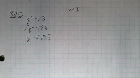Saxon Algebra 1 Lesson 96 (b)