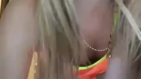 Sexy russian girl dancing on bigo live latest nip
