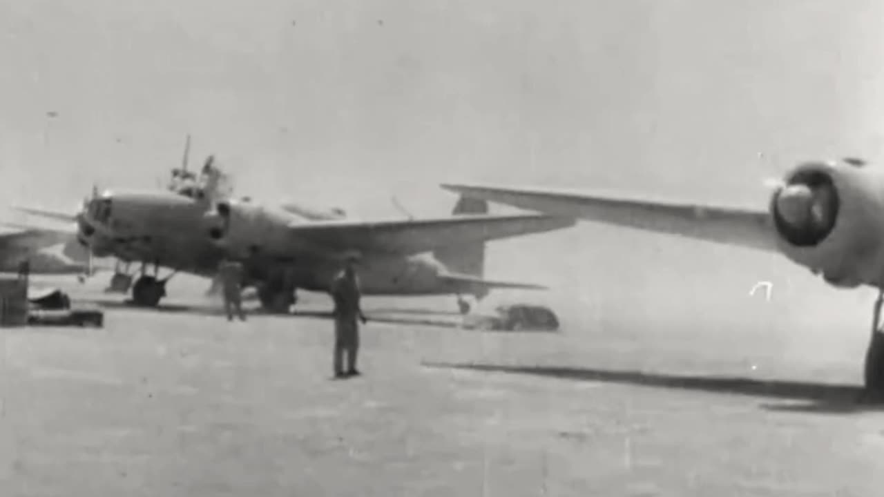 Japanese Mitsubishi Ki-21-I bombers raid Chongqing on the Yangtze river