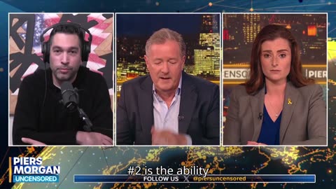 Piers Morgan calls bullshit on Pro Israeli lawyer