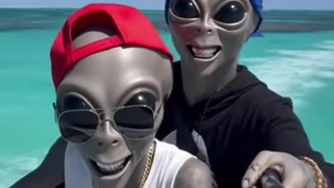 German Alien 😂 | jet ski in Australia - Sora2