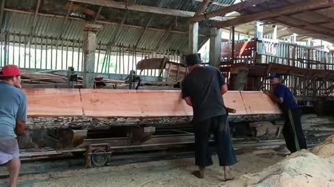 The monster maghoni cutting processing