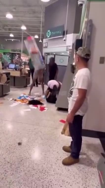 When you allow invader stores like Publix in your home with unwanted blacks!