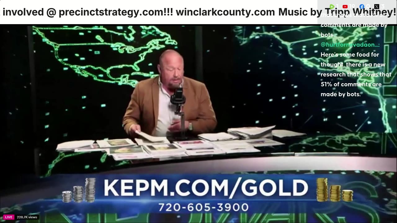 Alex Jones, Info Wars, 01/06/2026