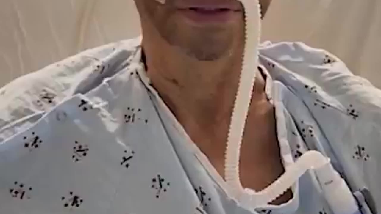 A man preparing to fly across the country for a life-saving double-lung