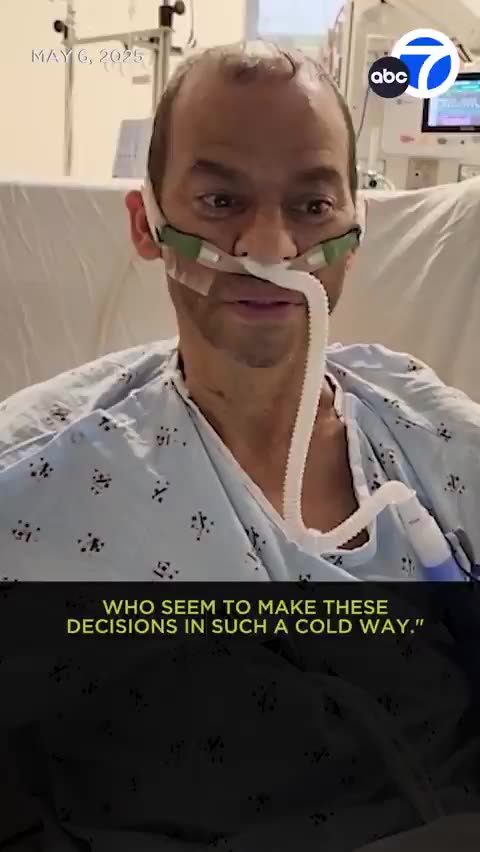 A man preparing to fly across the country for a life-saving double-lung