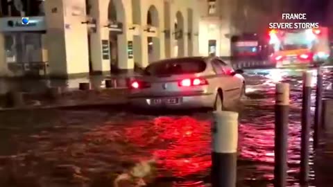 La France et l'Italie ont été gravement touchées par des inondations et des glissements de terrain