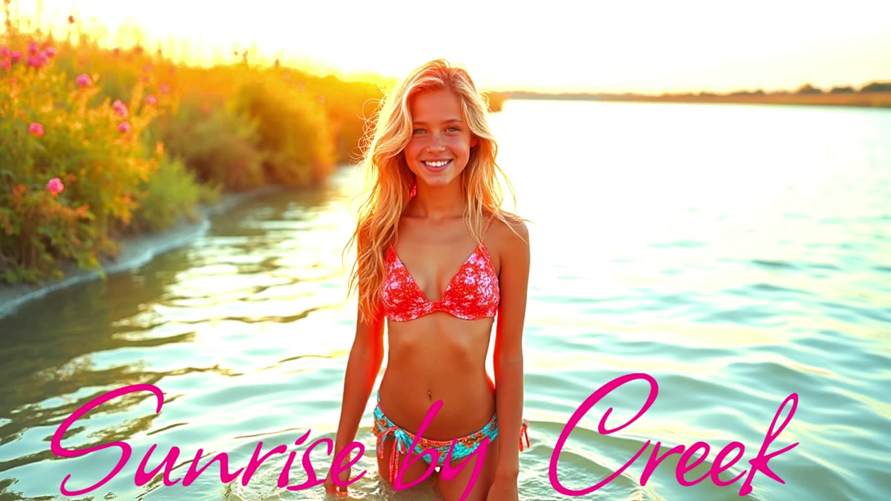 COUNTRY. Song Sunrise by the Creek..