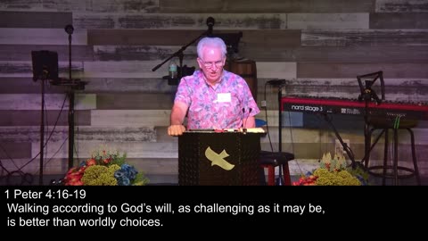 On being a Christian, It’s worth it. | 1 Peter 4-5 | 6/15/25