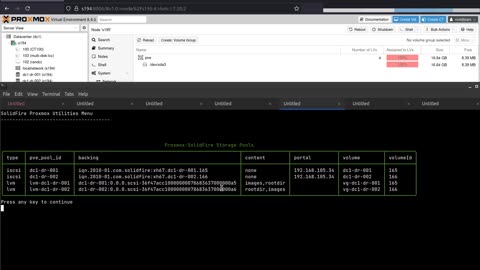 Firemox - CLI client for Promox PVE with NetApp SolidFire