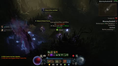 Diablo 4 Blistering Roothold Whispering Wood S7
