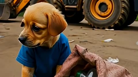 AI Video: Puppy story Dog