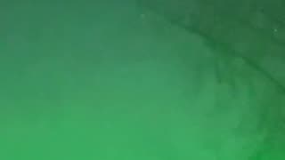This dude decided to shine a laser at the UAP and backup arrived🧐🤔🛸