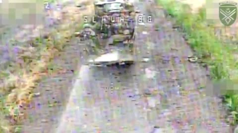 🚁🔥 Ukraine Russia War | Ukrainian FPV Drone Strikes Russian Infantry Truck in East Ukraine | RCF