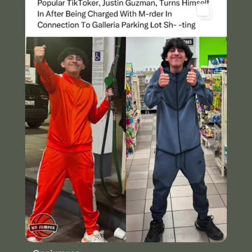 Tiktoker influencer justin guzman turns himself in over death of Anthony sanders 7/625