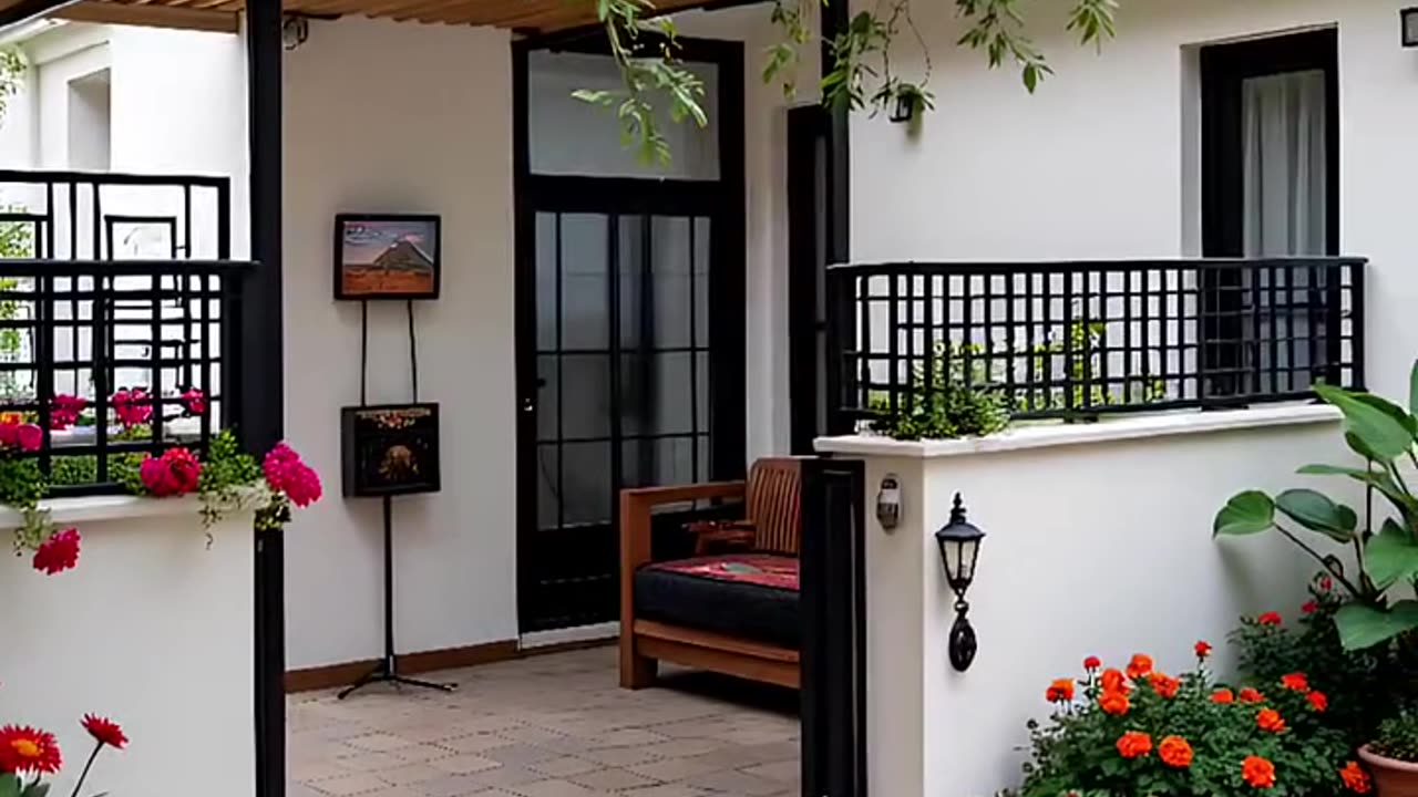 🌼 Beautiful Courtyard Garden Design | Relaxing Outdoor Space