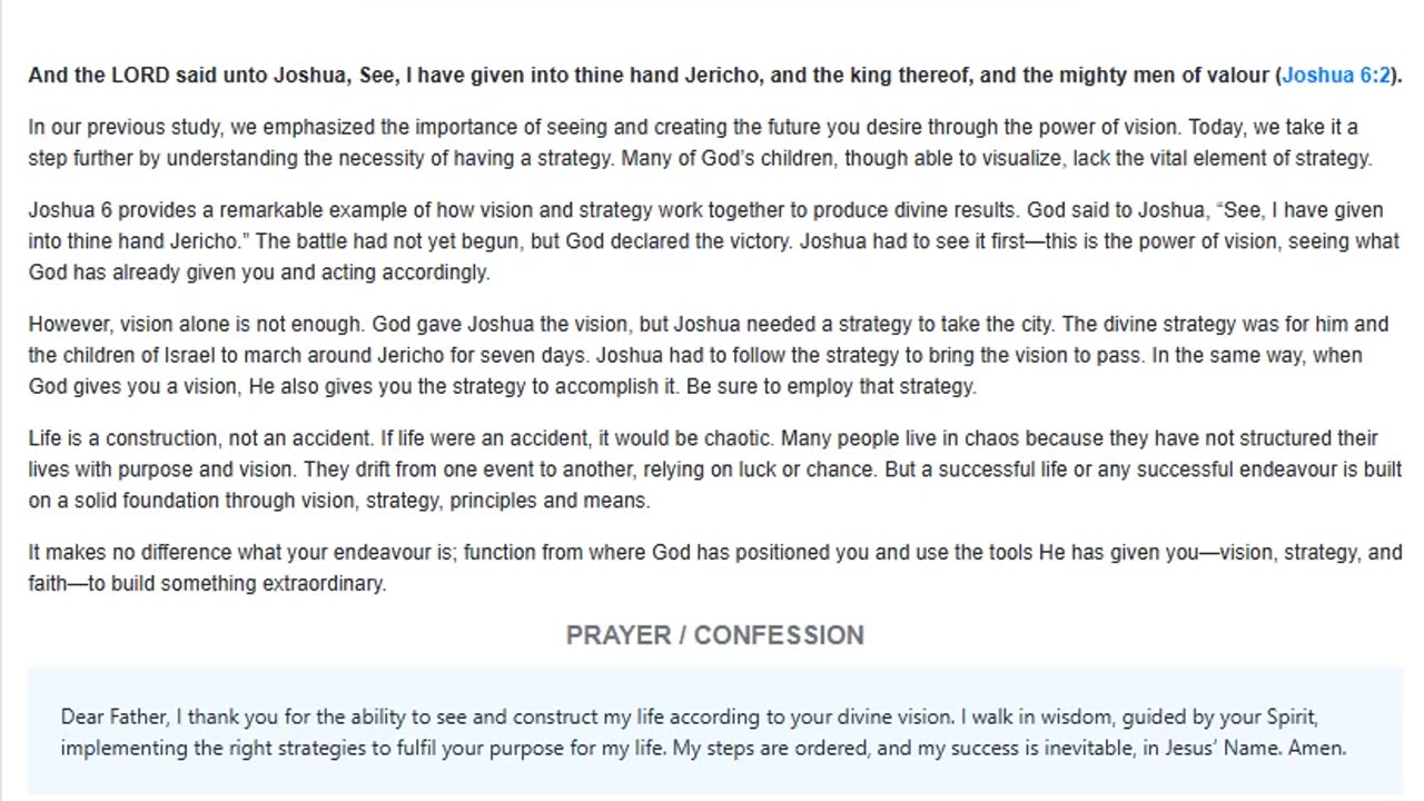 Rhapsody of realities devotional - June 15, 2025.