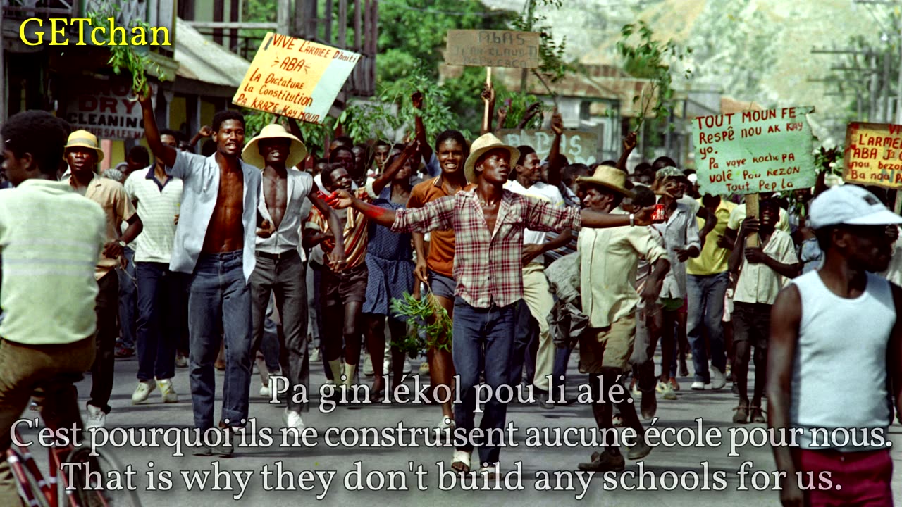 Gadé Maché ti Péyi Mouin! - Look What's Going On! (Haitian Protest Song) -