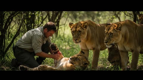Ranger and Lion An Unlikely Friendship