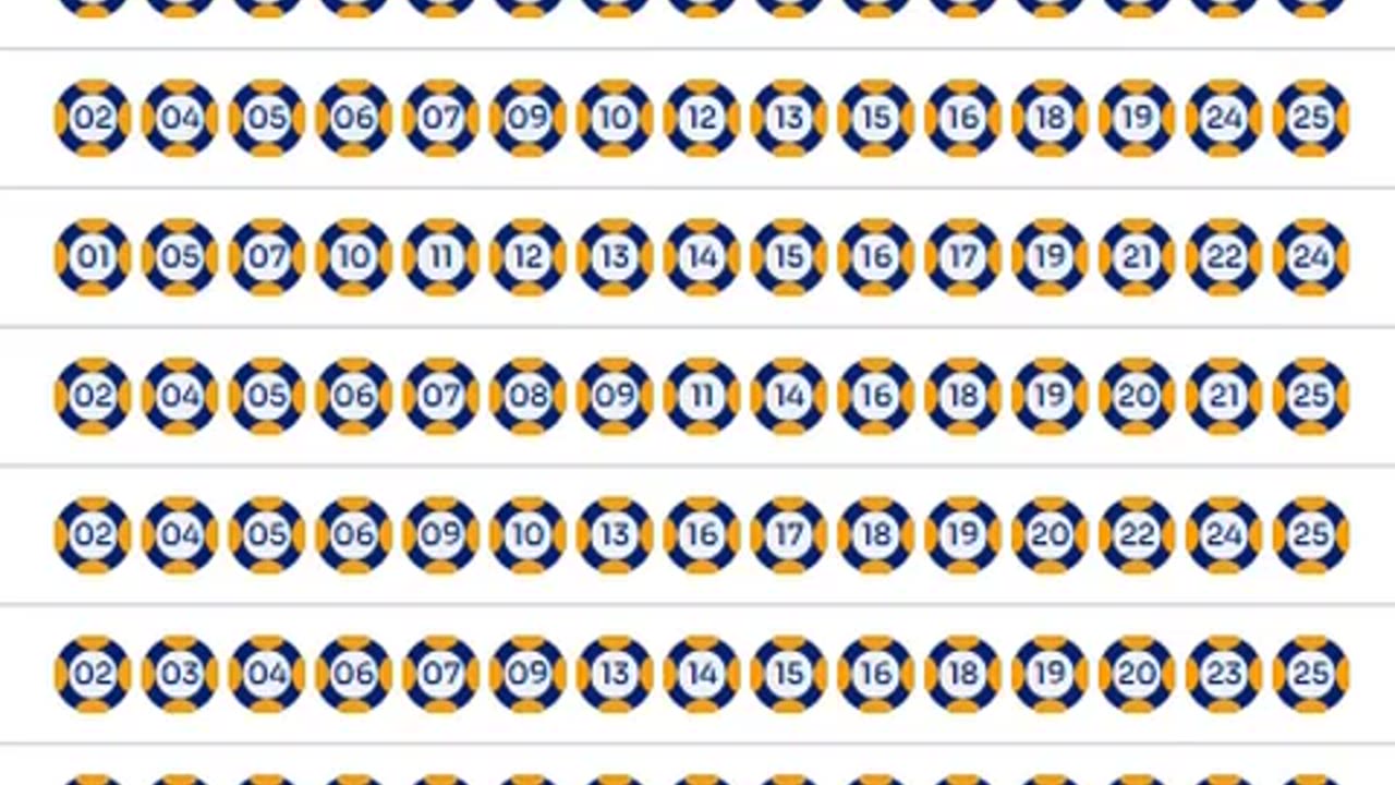 jogo 25 numeros quininha