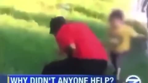 Blacks attack White girl