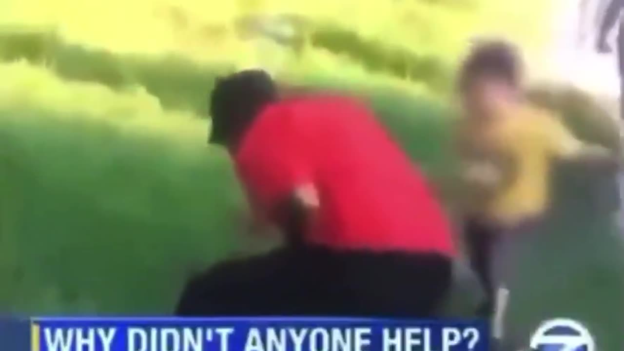 Blacks attack White girl