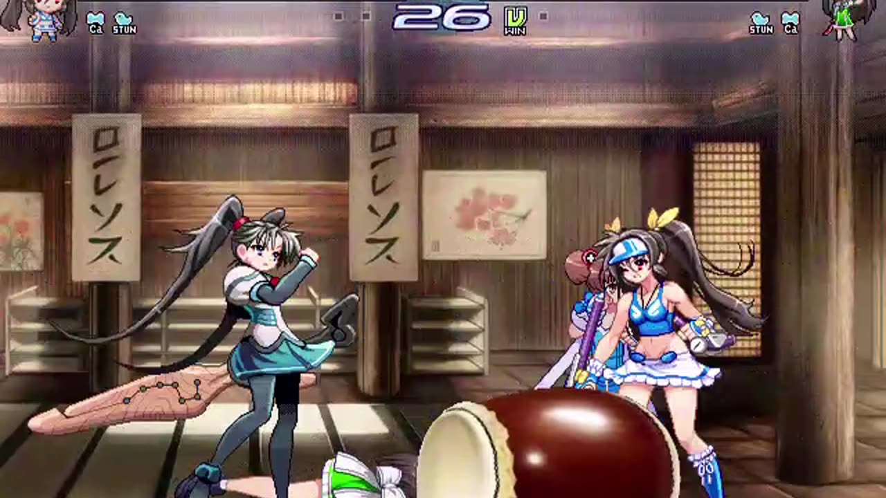 Eri's Team vs Saki's Team