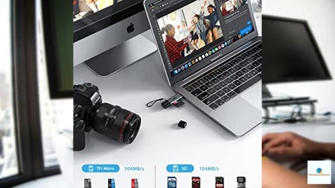 uni SD Card Reader, High-Speed USB C to Micro SD Card Adapter USB 3.0 Dual Slots, Memory C