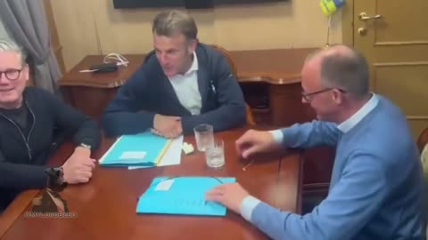 🇫🇷🇬🇧🇩🇪 BUSTED: The coalition of the willing was doing a Zelensky party...
