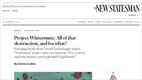 Trouble at Turnell Tech - Wintermute Pt.END?