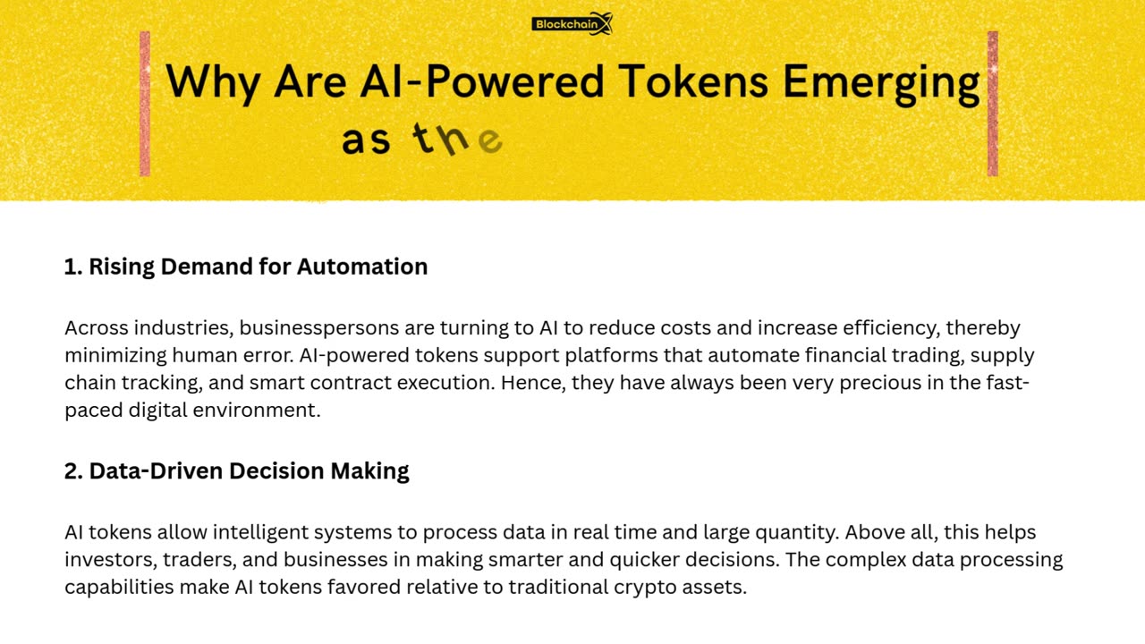 AI-Powered Tokens Emerging as the Next Big Trend in 2026?