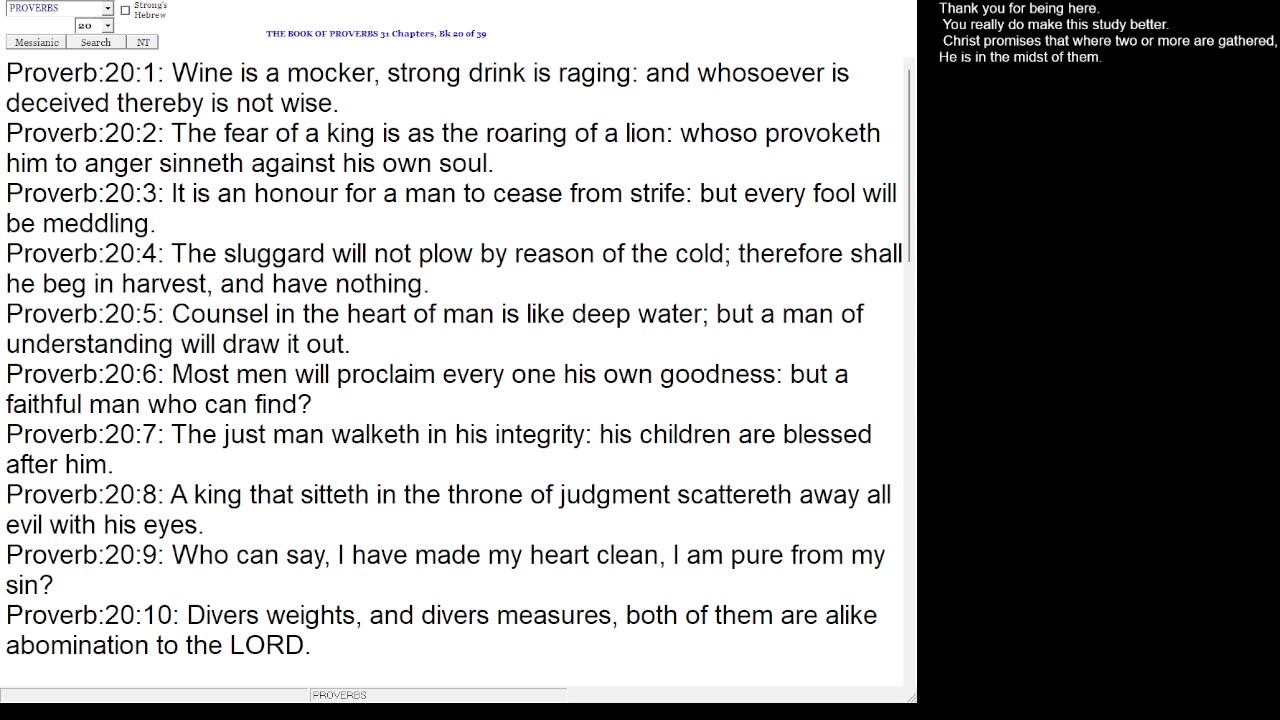 Proverbs 20