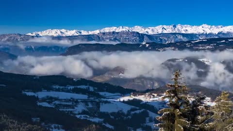 THE FAMOUS MOUNTAINS IN THE WORLD DRONE FOOTAGE NO COPYRIGHT VIDEO