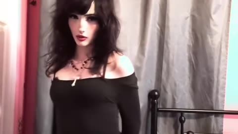 Goth princess tgirl