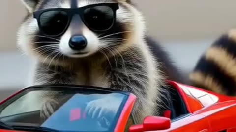 A raccoon takes street racing to a new level in this hilarious short.