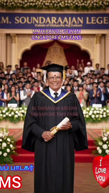 TMS LEGEND M.THIRAVIDA SELVAN SINGAPORE TMS FANS 2026