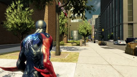messing around in the open world in the amazing spider-man 2