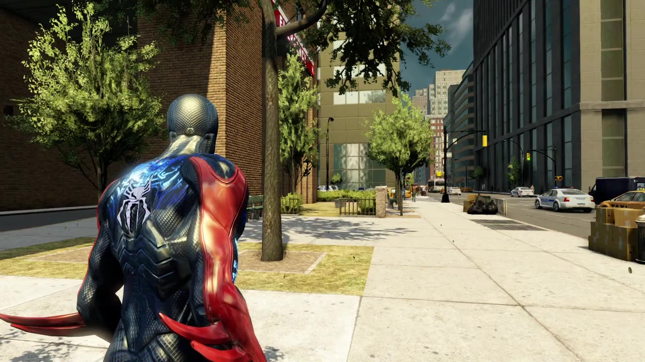 messing around in the open world in the amazing spider-man 2