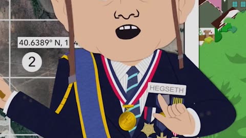 With South Park Turkey Trot in full swing, ICE shows up to support the Department of War and get some more "likes