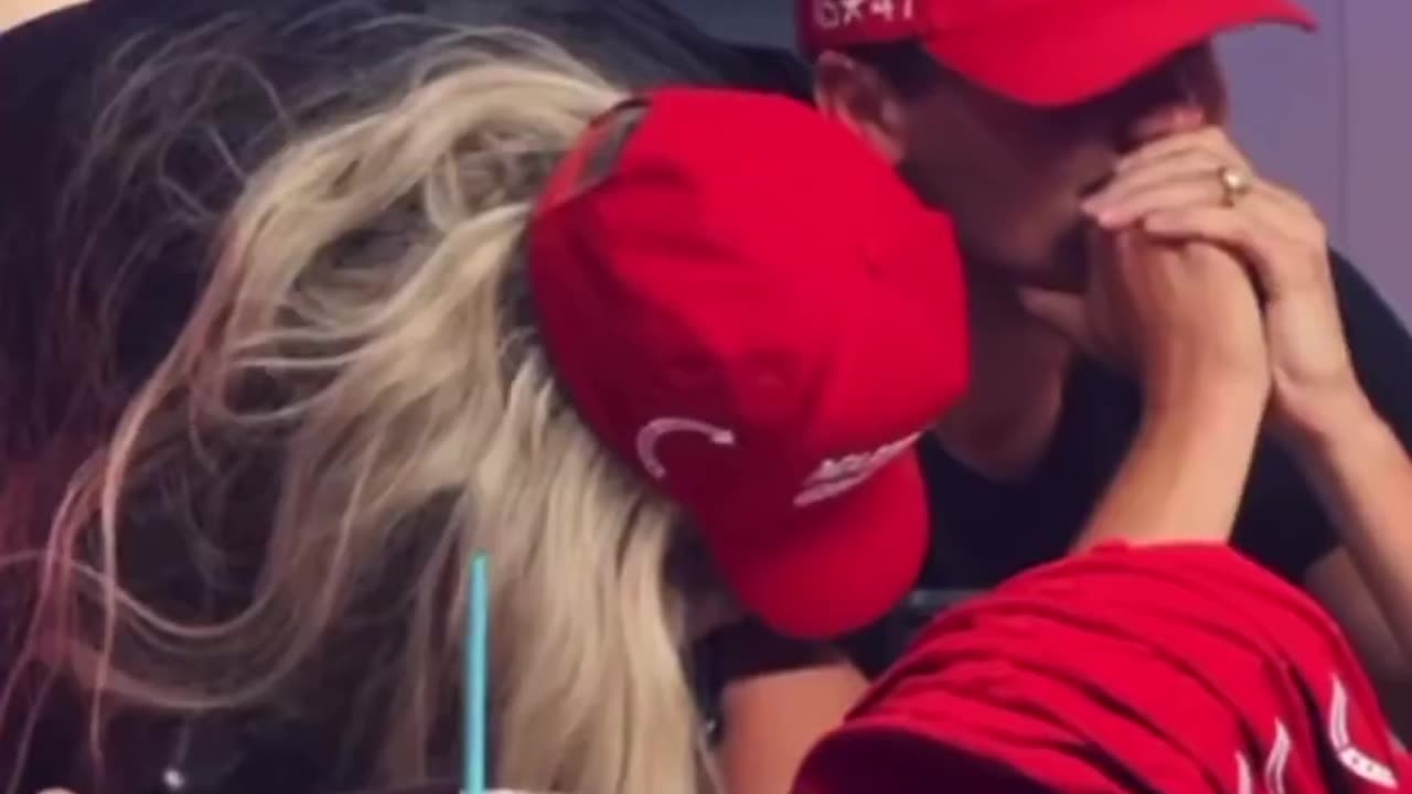 I’ll never forget this beautiful moment of Charlie Kirk getting emotional after Donald Trump won