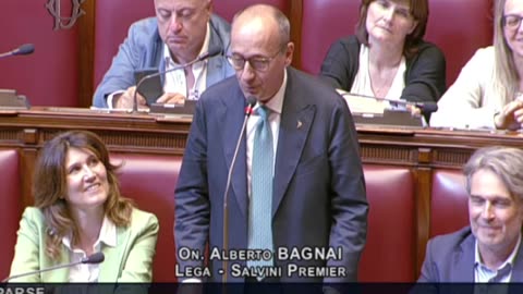 🔴 On. Alberto Bagnai, in aula, in dichiarazione di voto in materia di protezione dei dati personali.