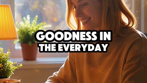 Thank You, God — A Peaceful Prayer for the Little Things We Forget to Appreciate