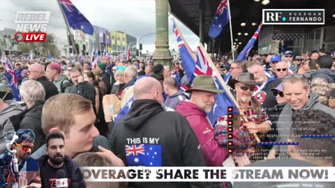 30-March for Australia_Melbourne_31/08/2025_Rebel News Coverage Breakdown