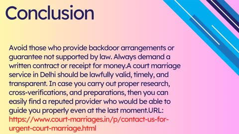 Same day and Urgent Court Marriage in Delhi | Call over +91 7503782804