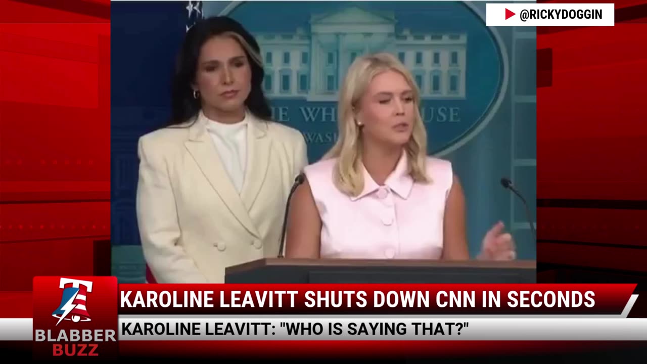 Karoline Leavitt Shuts Down CNN In Seconds